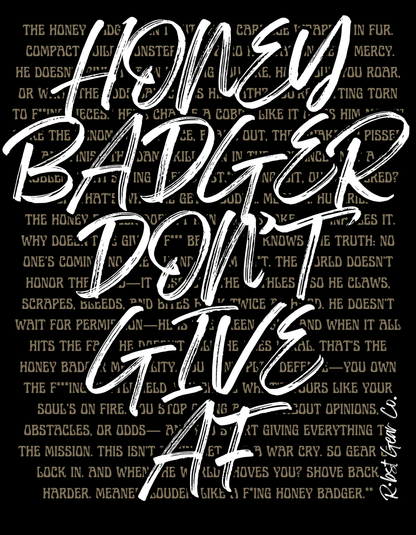 Don't Give AF | Black - RBST GEAR CO.