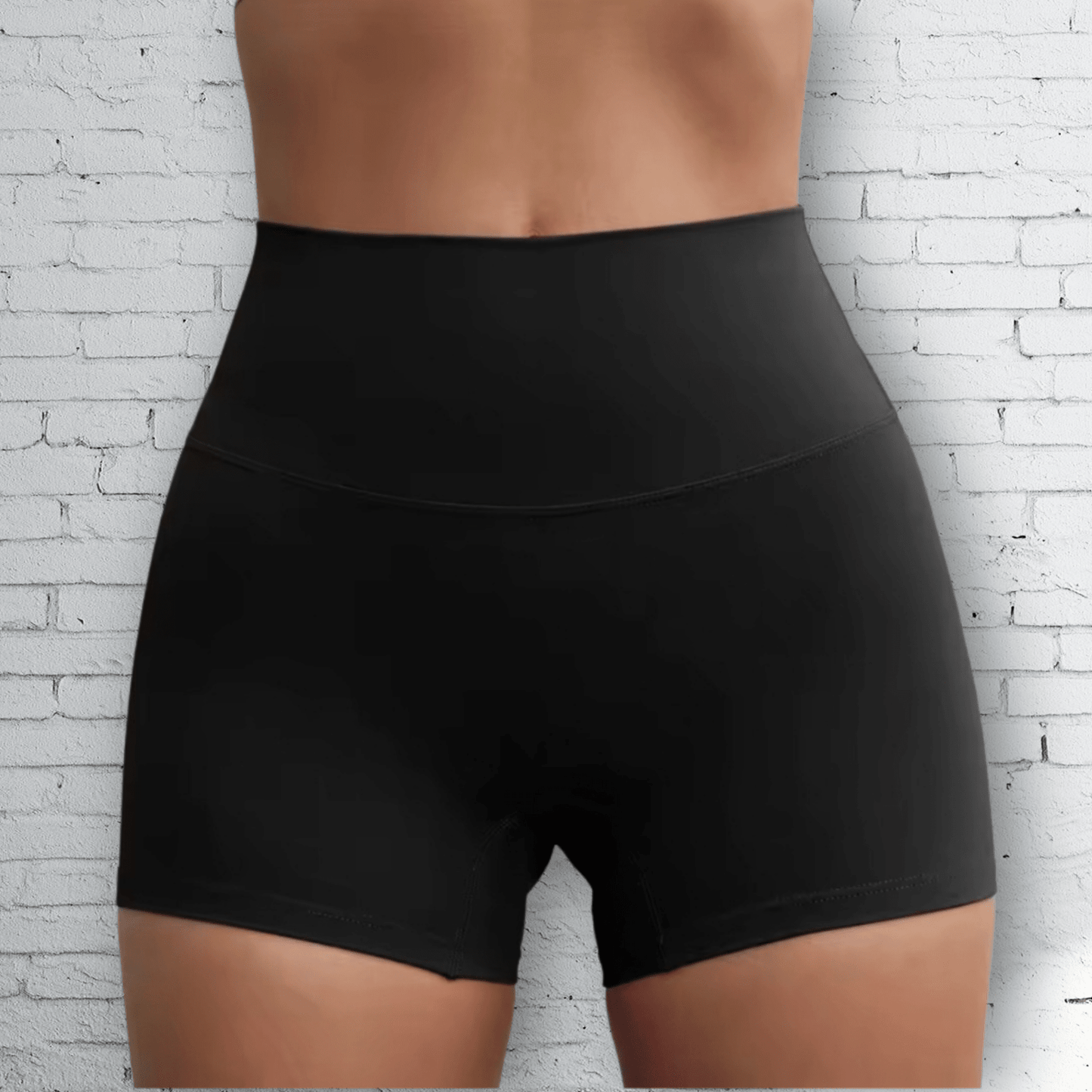 High Waist Shorts | 3" inseam | Black - RBST GEAR CO.