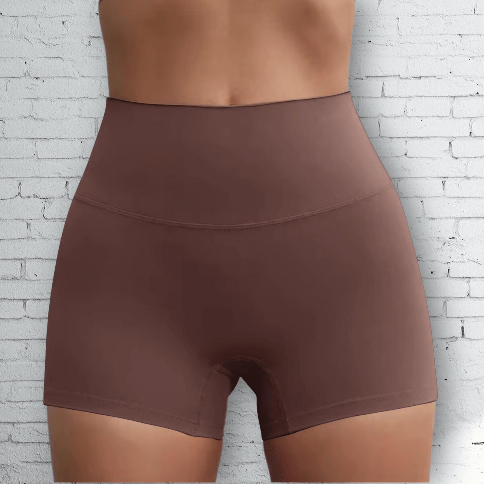 High Waist Shorts | 3" inseam | Chestnut - RBST GEAR CO.
