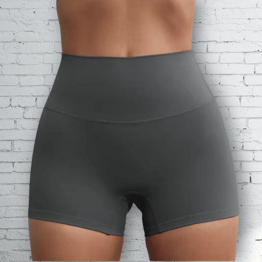 High Waist Shorts | 3" inseam | graphite gray - RBST GEAR CO.