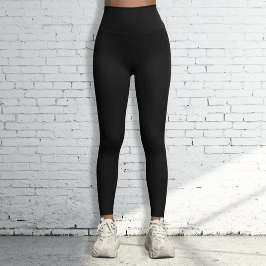 High Waist Workout Leggings | Black - RBST GEAR CO.