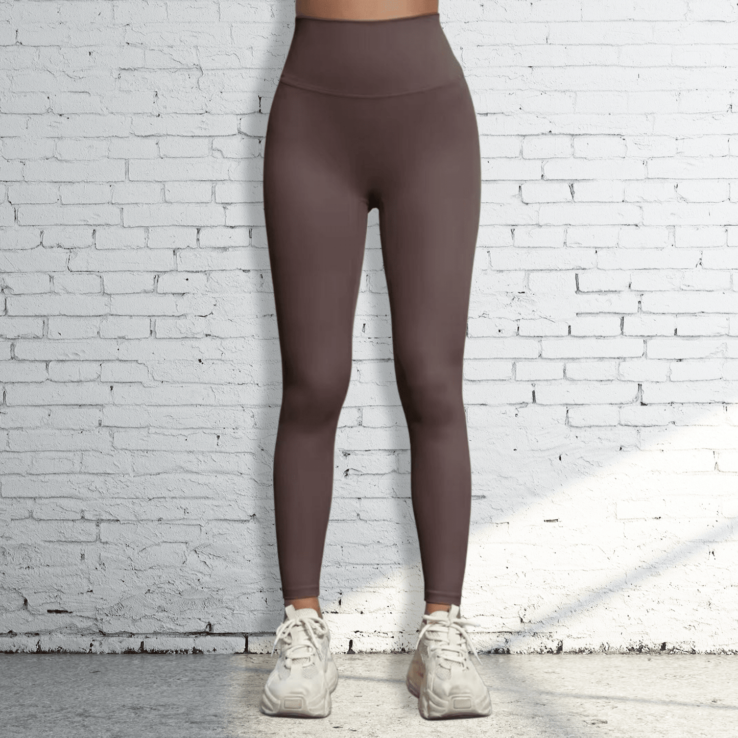 High Waist Workout Leggings | Coffee - RBST GEAR CO.