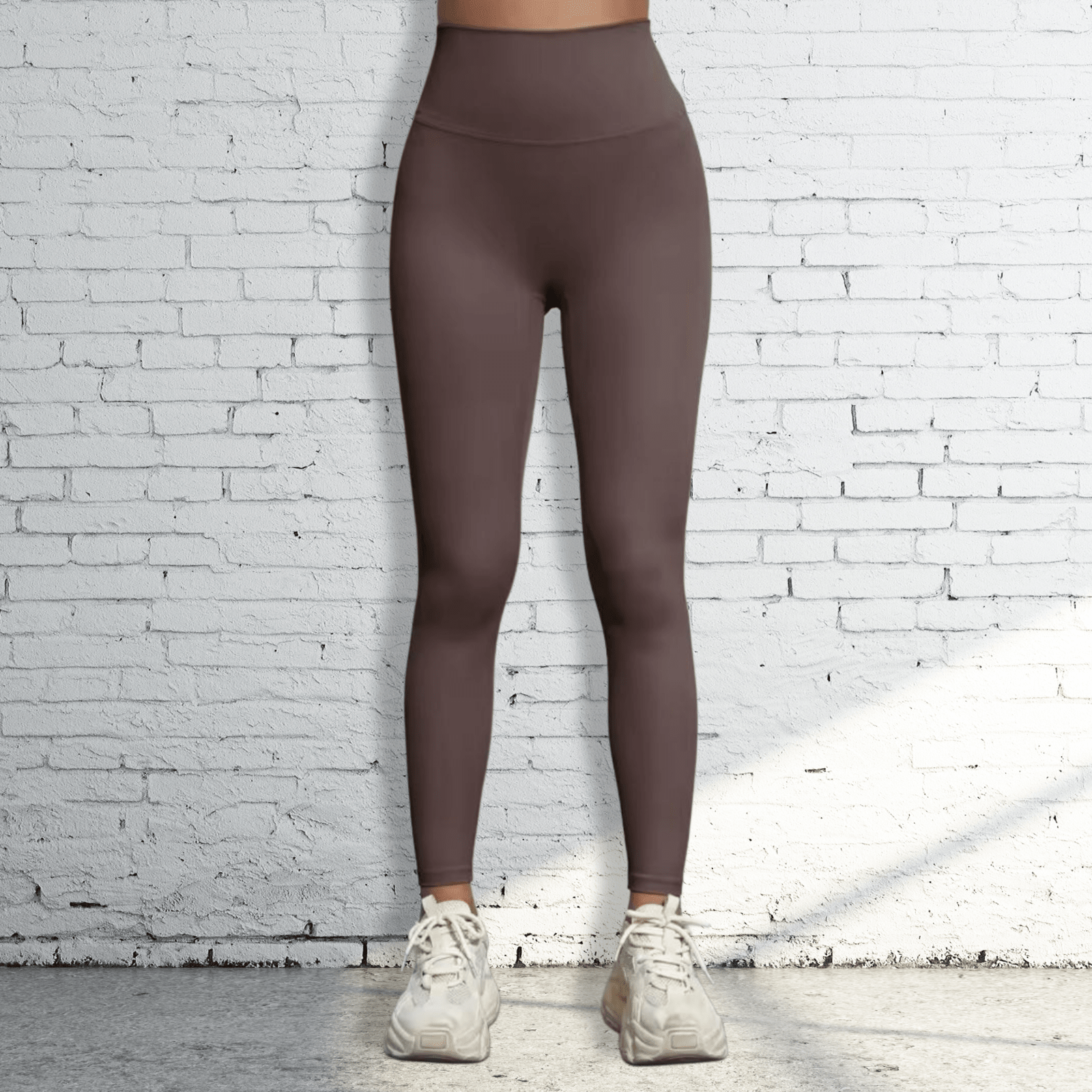 High Waist Workout Leggings | Coffee - RBST GEAR CO.