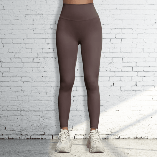 High Waist Workout Leggings | Coffee - RBST GEAR CO.