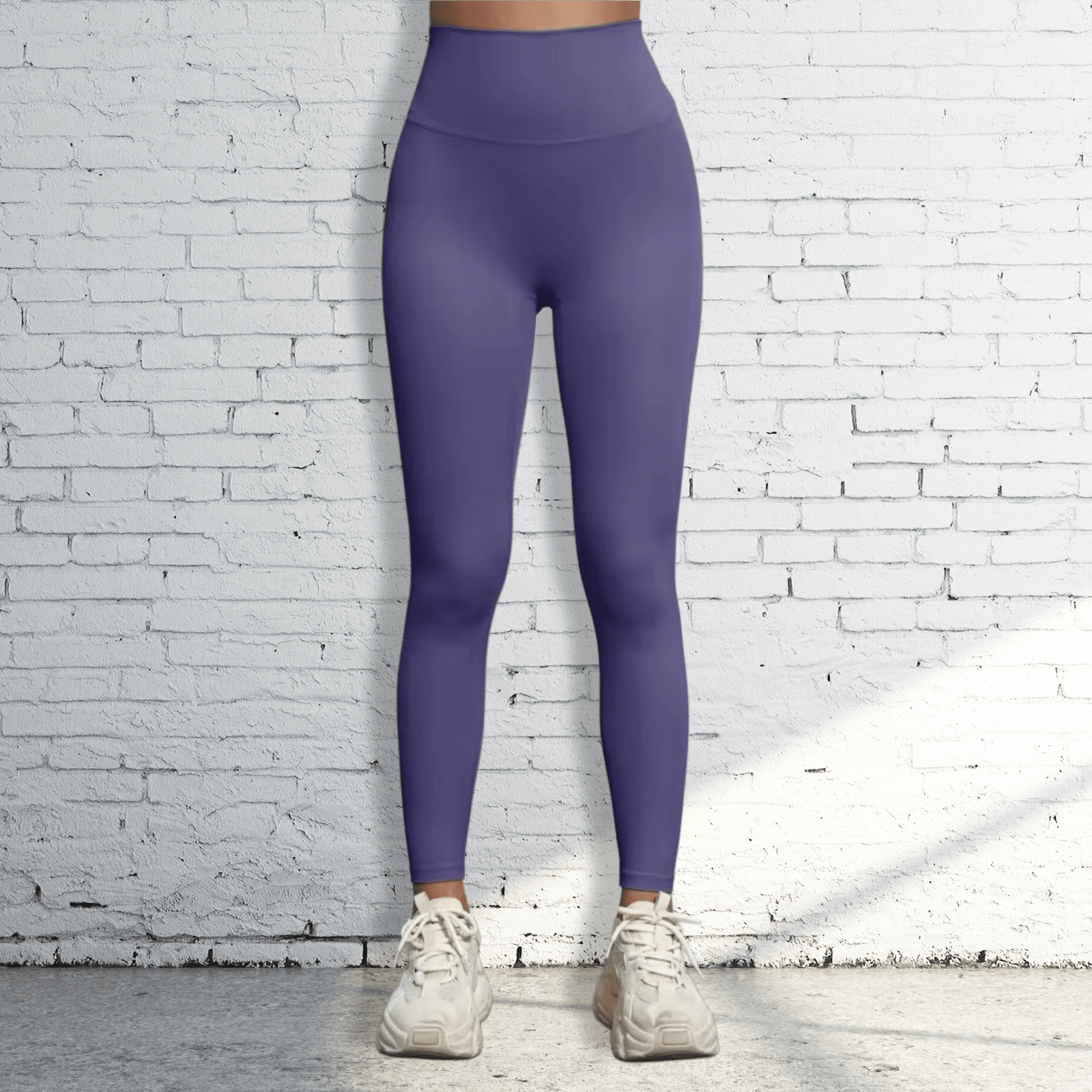 High Waist Workout Leggings | Midnight Blue Purple - RBST GEAR CO.