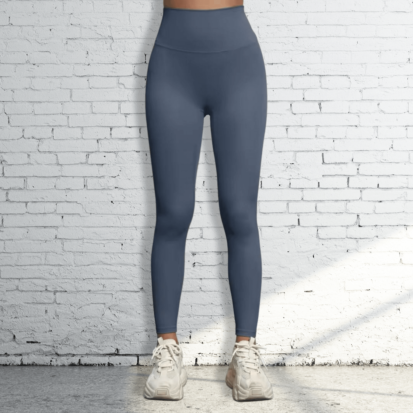 High Waist Workout Leggings | Navy Blue - RBST GEAR CO.