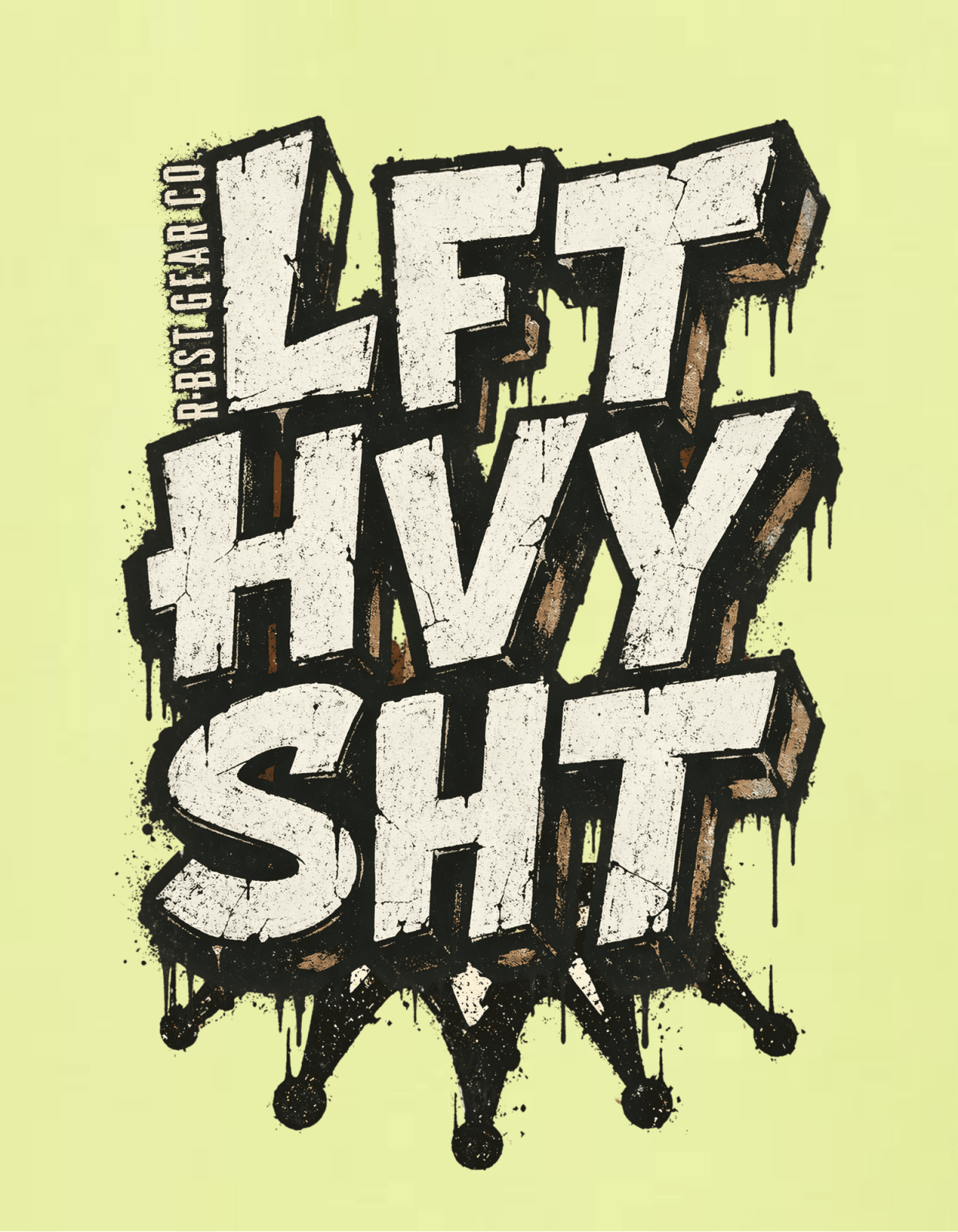 LFT HVU SHT | Crop | Neon - RBST GEAR CO.