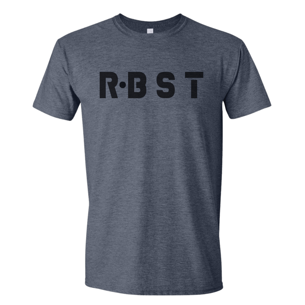 LIMITED | Heather Navy | PUFF RBST LOGO - RBST GEAR CO.