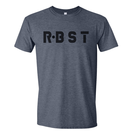 LIMITED | Heather Navy | PUFF RBST LOGO - RBST GEAR CO.