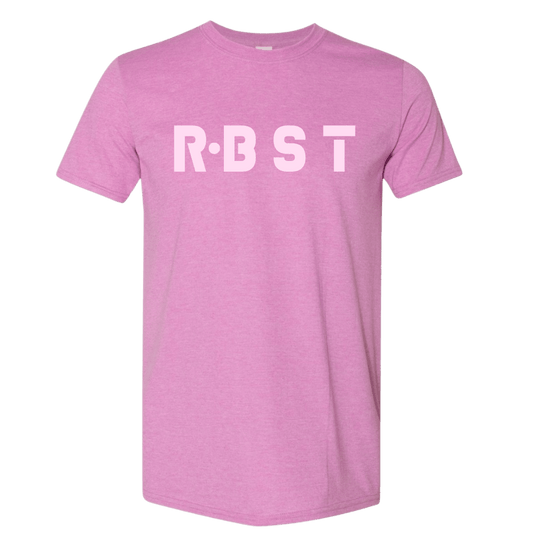 Men | Heather Radiant Orchid | PUFF RBST LOGO - RBST GEAR CO.