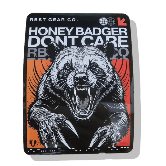Sticker | Honey badger dont care - RBST GEAR CO.