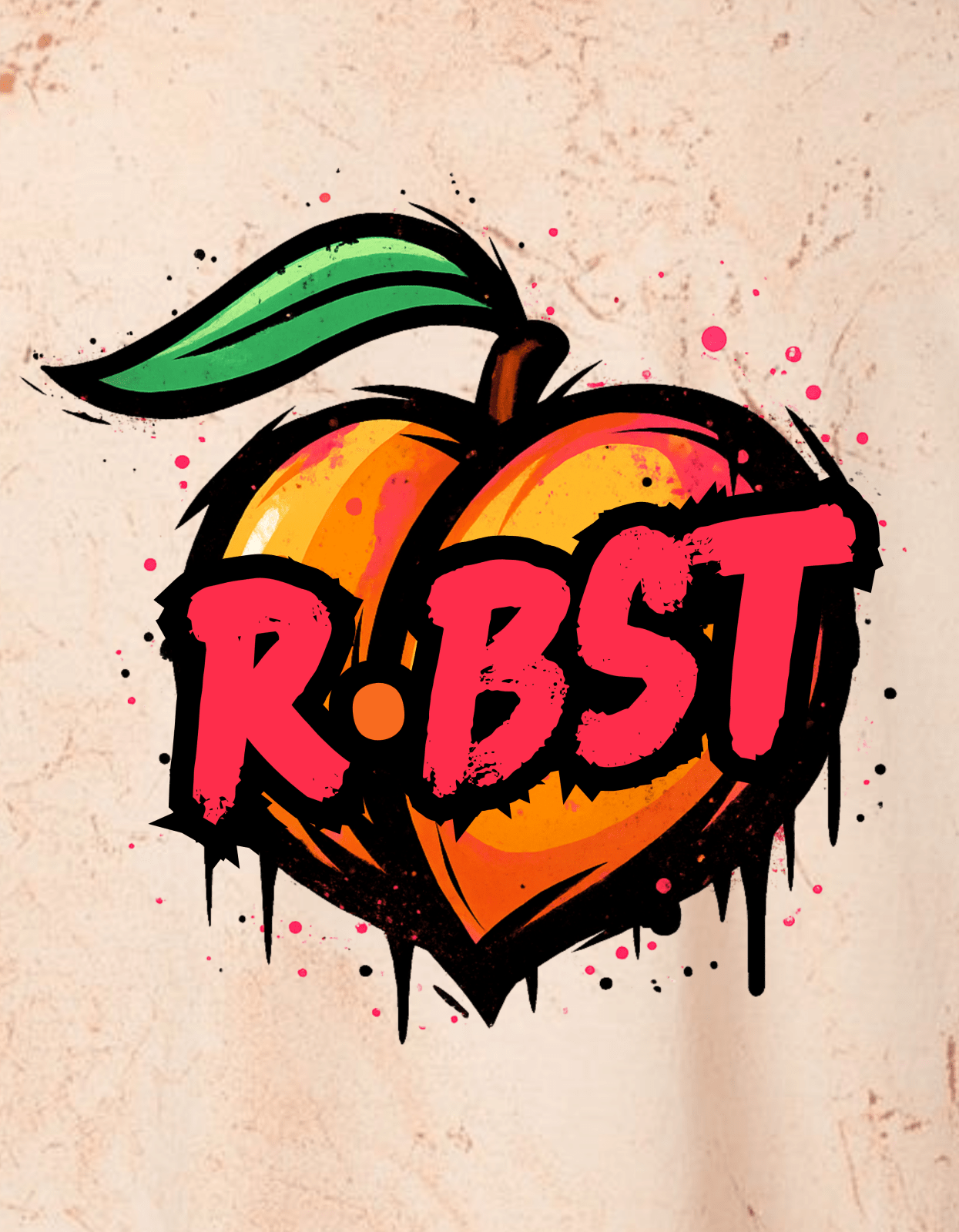 Thick Club Tee | Peach - RBST GEAR CO.