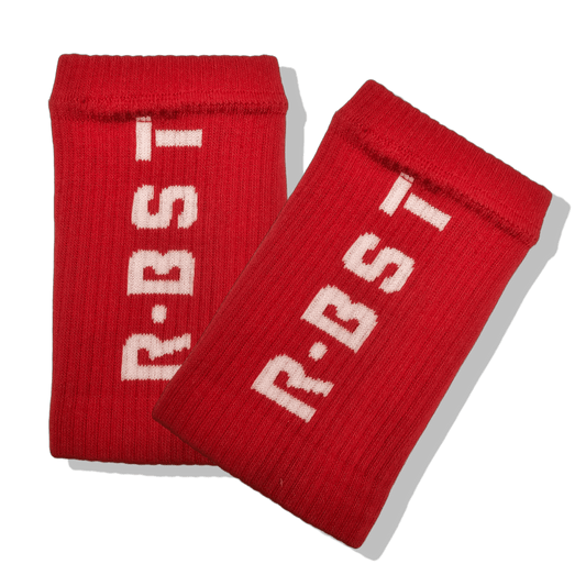 Wrist Sweatband - Red Reign | Lightweight Premium - RBST GEAR CO.