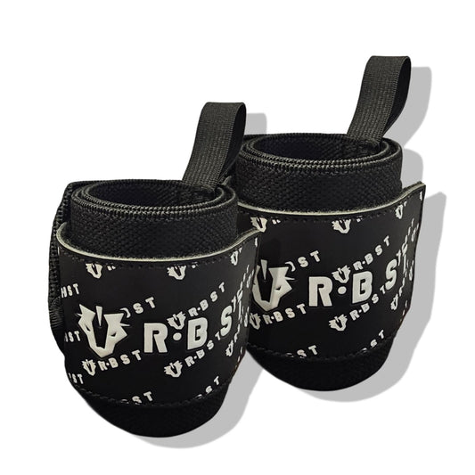Wrist wraps - Black | Deluxe | Pair - RBST GEAR CO.