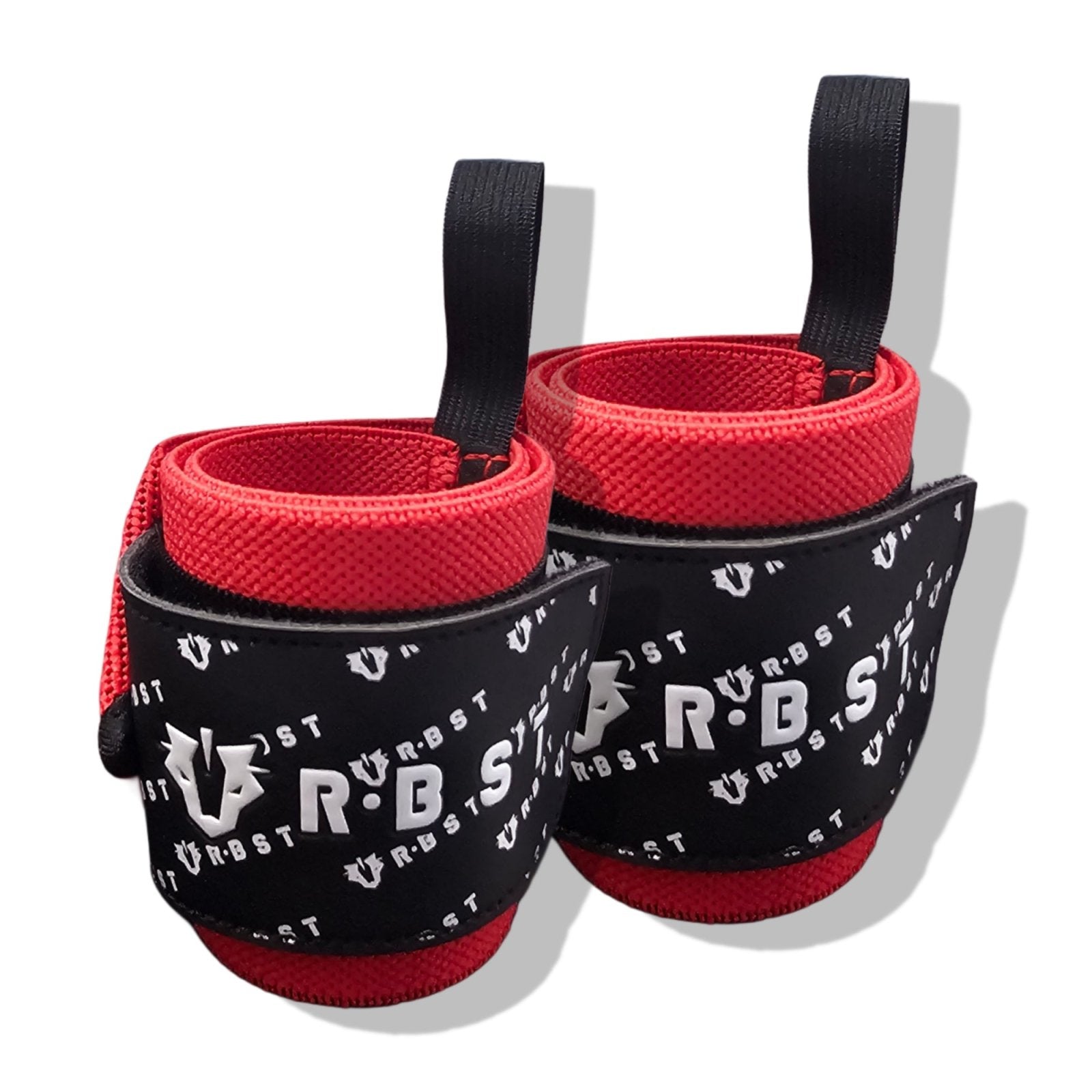 Wrist wraps - Red | Deluxe | Pair - RBST GEAR CO.