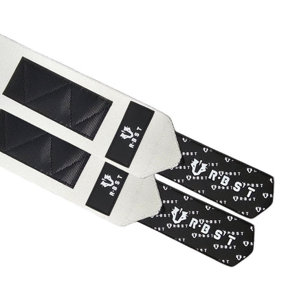 Wrist wraps - White | Deluxe | Pair - RBST GEAR CO.